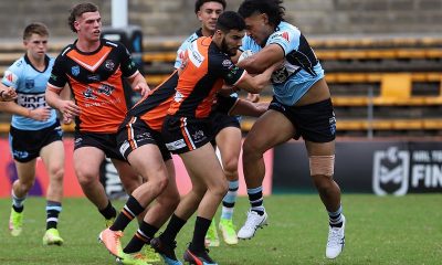 SG Ball Cup Rnd 8 Balmain TIGERS v Cronulla SHARKS (Photo's : Steve Montgomery)