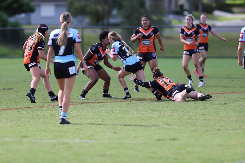 Tarsha Gale Cup Rnd 9 WESTSTIGERS v SHARKS