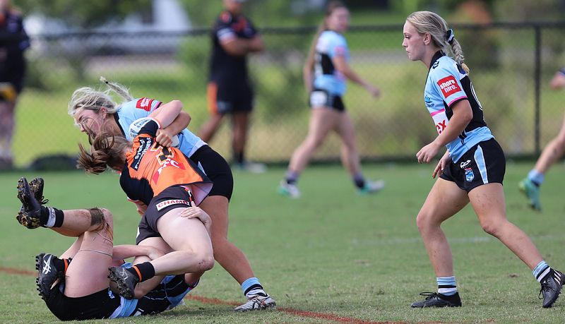 Tarsha Gale Cup Rnd 9 WESTSTIGERS v SHARKS