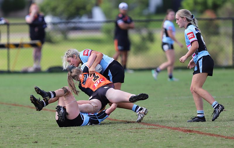 Tarsha Gale Cup Rnd 9 WESTSTIGERS v SHARKS
