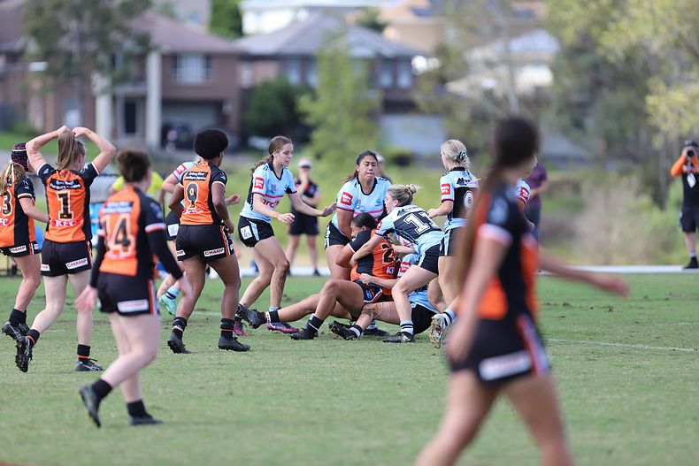 Tarsha Gale Cup Rnd 9 WESTSTIGERS v SHARKS