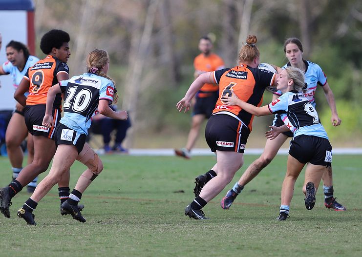Tarsha Gale Cup Rnd 9 WESTSTIGERS v SHARKS