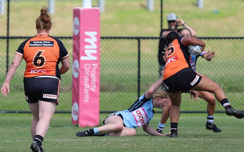 Tarsha Gale Cup Rnd 9 WESTSTIGERS v SHARKS