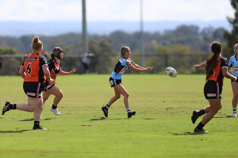 Tarsha Gale Cup Rnd 9 WESTSTIGERS v SHARKS