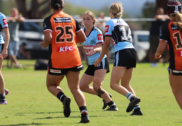 Tarsha Gale Cup Rnd 9 WESTSTIGERS v SHARKS