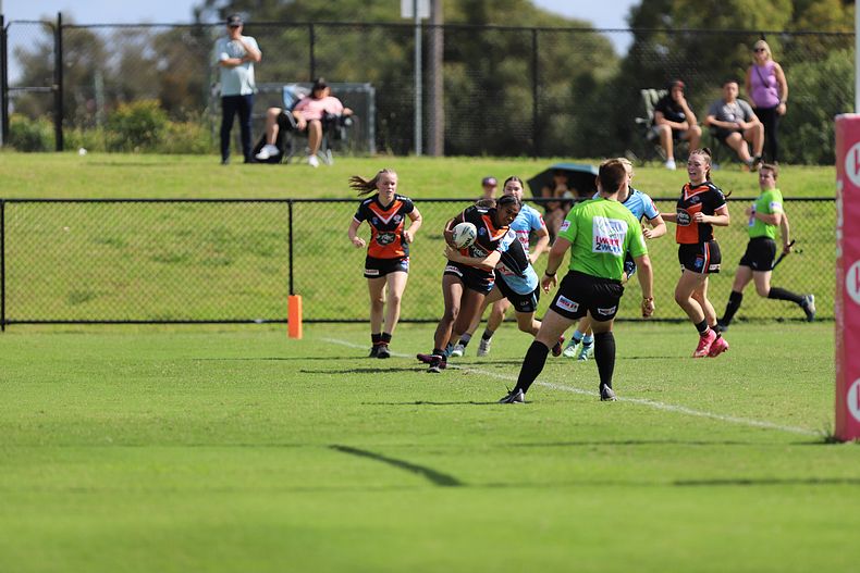 Tarsha Gale Cup Rnd 9 WESTSTIGERS v SHARKS
