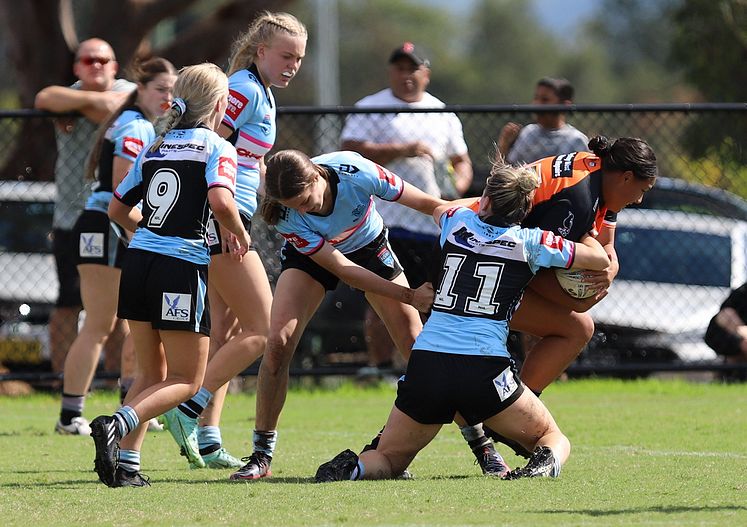 Tarsha Gale Cup Rnd 9 WESTSTIGERS v SHARKS