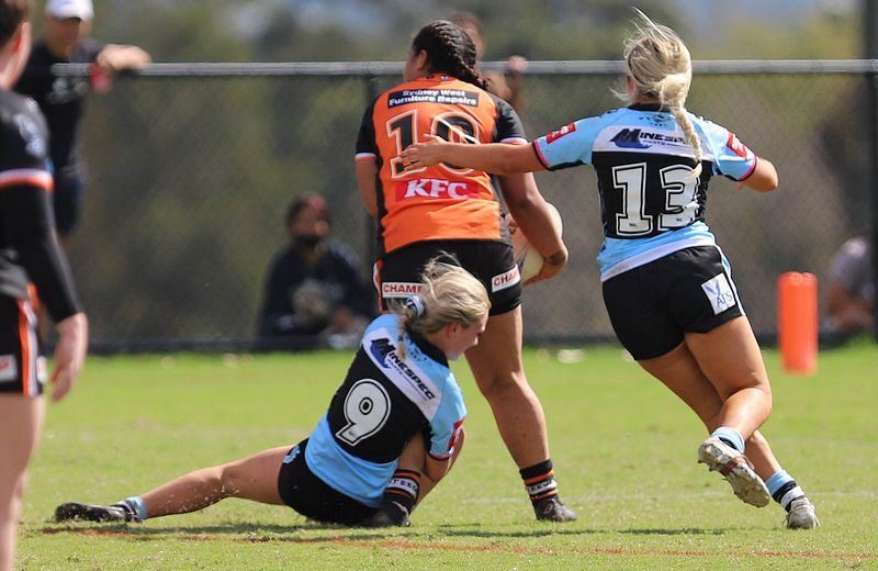 Tarsha Gale Cup Rnd 9 WESTSTIGERS v SHARKS