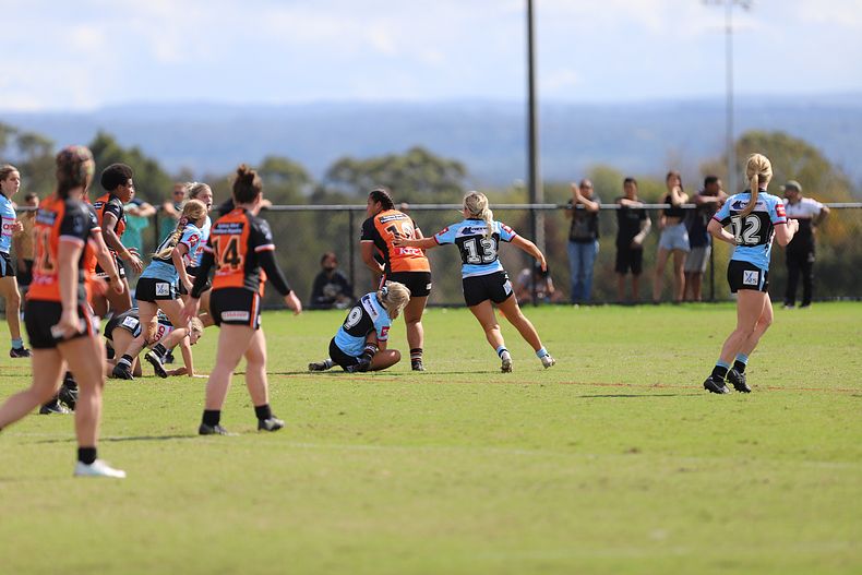 Tarsha Gale Cup Rnd 9 WESTSTIGERS v SHARKS