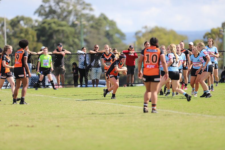 Tarsha Gale Cup Rnd 9 WESTSTIGERS v SHARKS