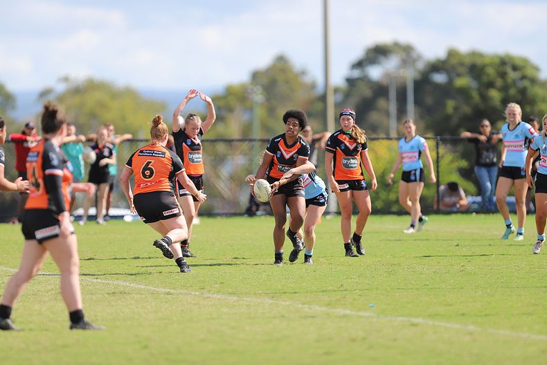 Tarsha Gale Cup Rnd 9 WESTSTIGERS v SHARKS