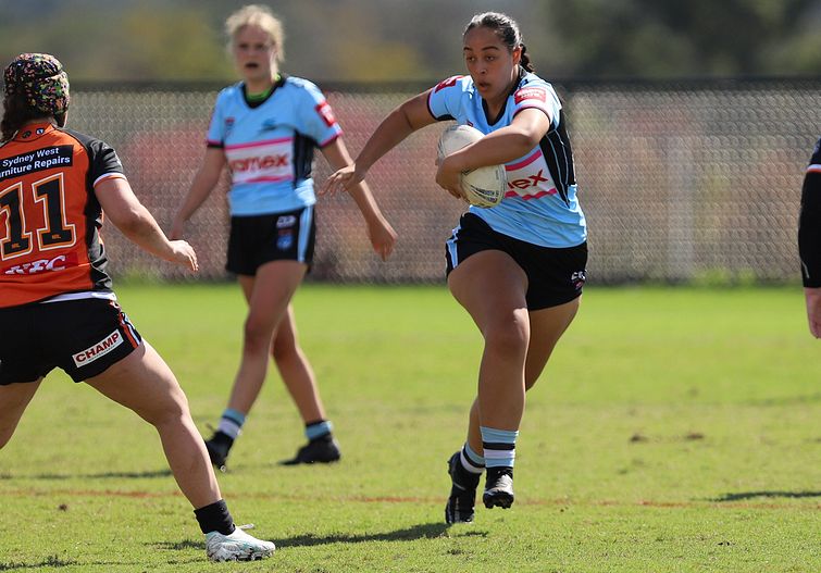 Tarsha Gale Cup Rnd 9 WESTSTIGERS v SHARKS