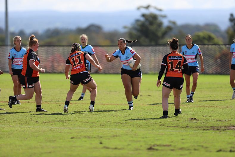 Tarsha Gale Cup Rnd 9 WESTSTIGERS v SHARKS