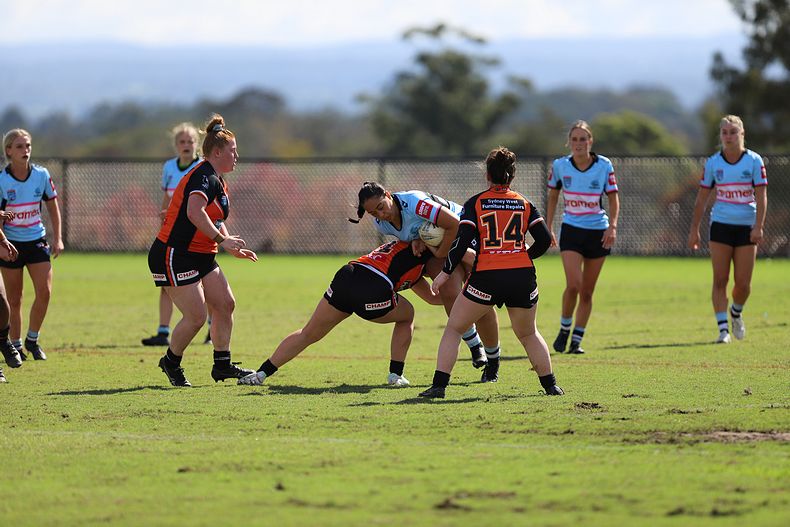 Tarsha Gale Cup Rnd 9 WESTSTIGERS v SHARKS