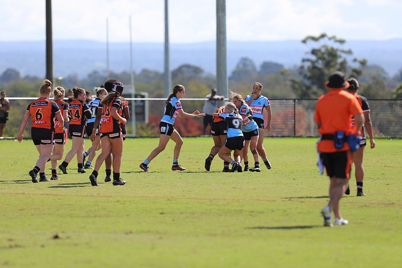 Tarsha Gale Cup Rnd 9 WESTSTIGERS v SHARKS