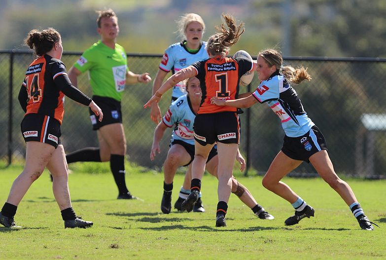 Tarsha Gale Cup Rnd 9 WESTSTIGERS v SHARKS