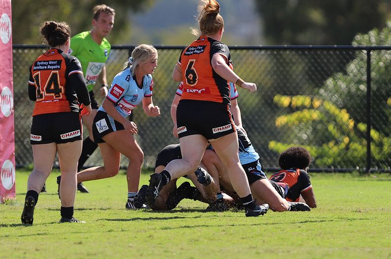 Tarsha Gale Cup Rnd 9 WESTSTIGERS v SHARKS
