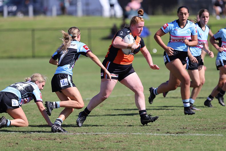 Tarsha Gale Cup Rnd 9 WESTSTIGERS v SHARKS