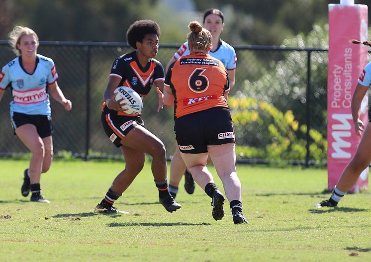 Tarsha Gale Cup Rnd 9 WESTSTIGERS v SHARKS