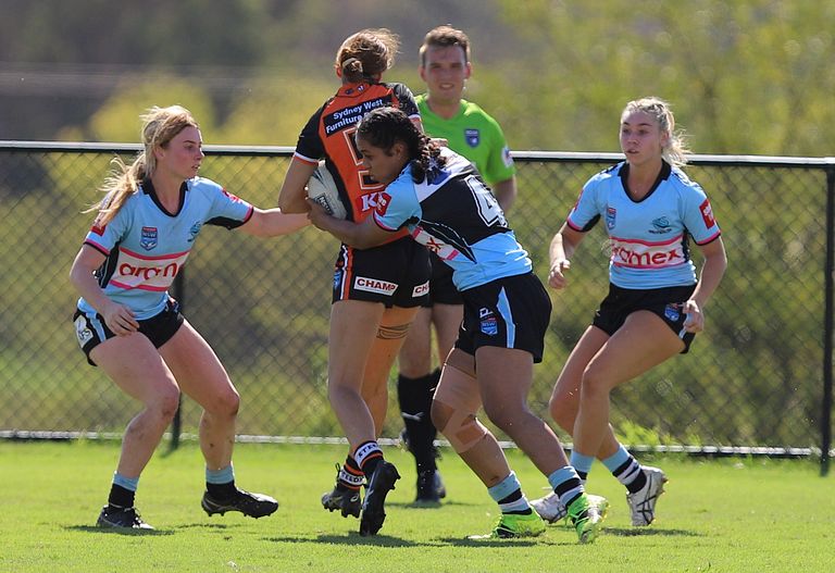 Tarsha Gale Cup Rnd 9 WESTSTIGERS v SHARKS