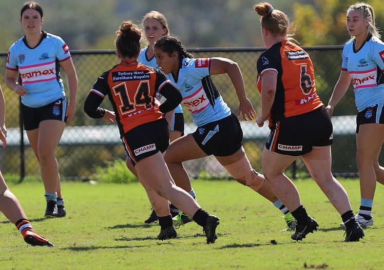 Tarsha Gale Cup Rnd 9 WESTSTIGERS v SHARKS