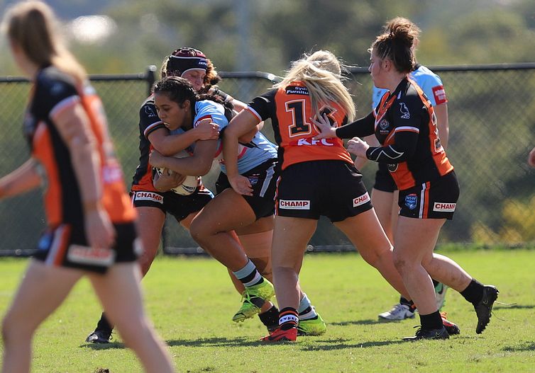 Tarsha Gale Cup Rnd 9 WESTSTIGERS v SHARKS