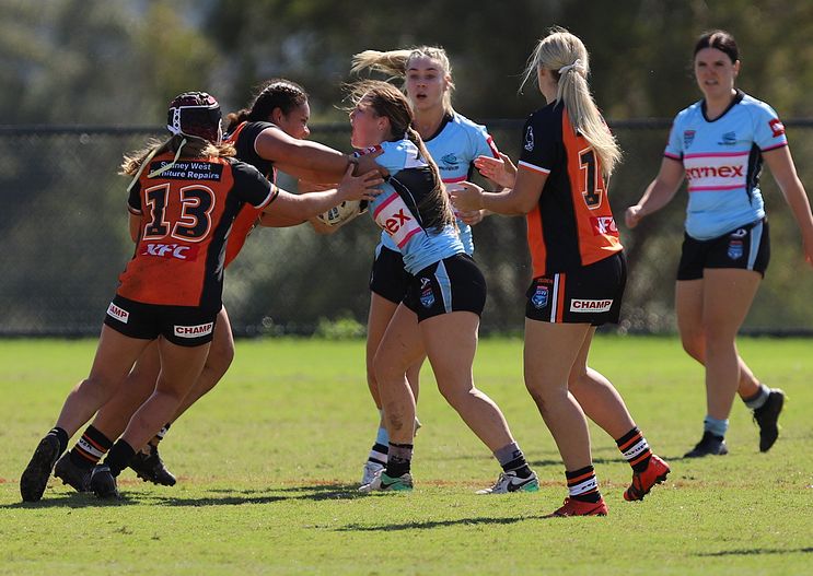 Tarsha Gale Cup Rnd 9 WESTSTIGERS v SHARKS