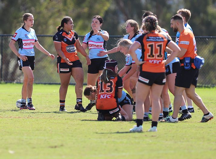 Tarsha Gale Cup Rnd 9 WESTSTIGERS v SHARKS