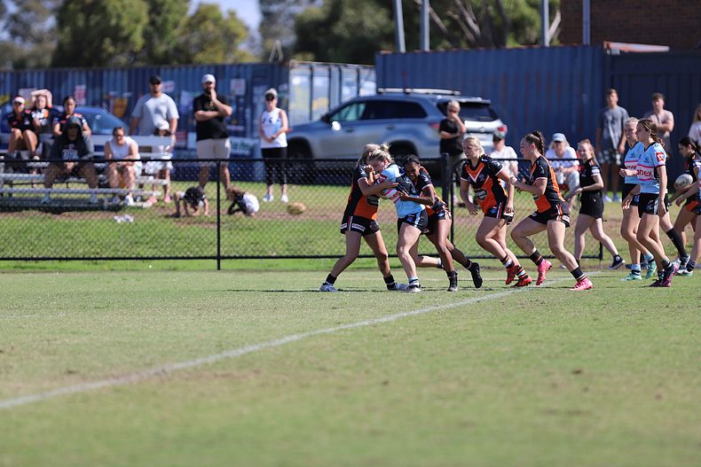 Tarsha Gale Cup Rnd 9 WESTSTIGERS v SHARKS