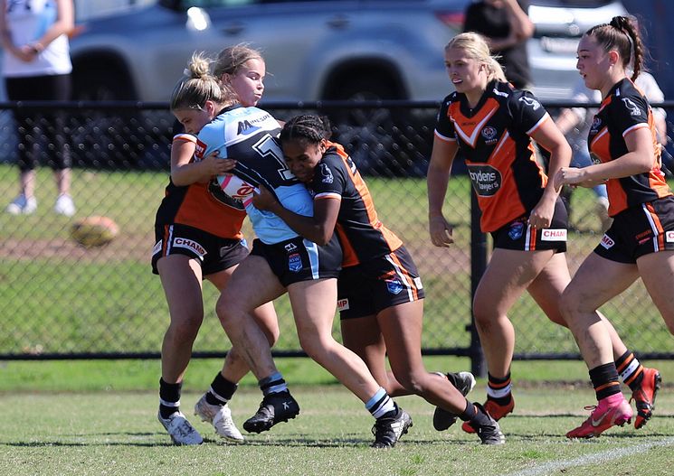 Tarsha Gale Cup Rnd 9 WESTSTIGERS v SHARKS