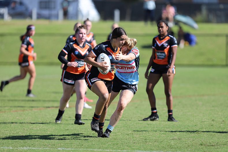 Tarsha Gale Cup Rnd 9 WESTSTIGERS v SHARKS