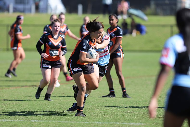 Tarsha Gale Cup Rnd 9 WESTSTIGERS v SHARKS