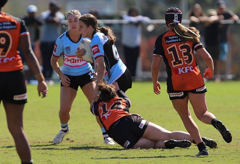 Tarsha Gale Cup Rnd 9 WESTSTIGERS v SHARKS