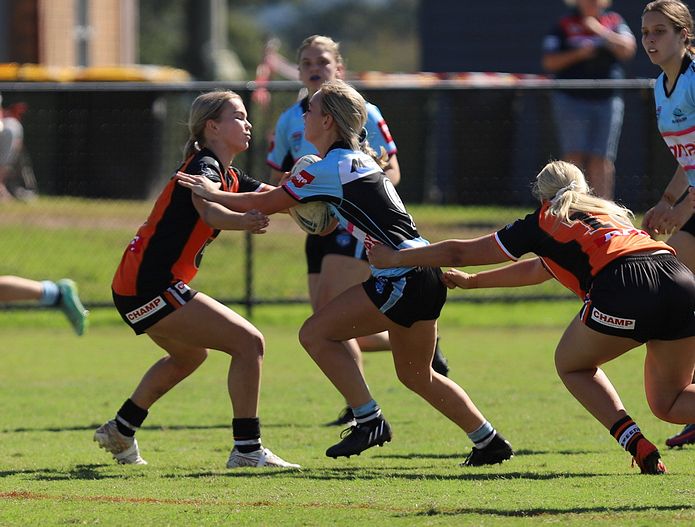 Tarsha Gale Cup Rnd 9 WESTSTIGERS v SHARKS
