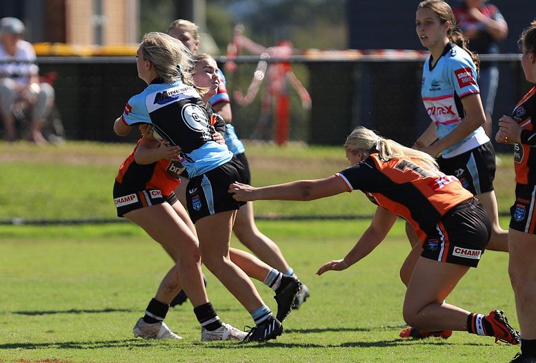 Tarsha Gale Cup Rnd 9 WESTSTIGERS v SHARKS