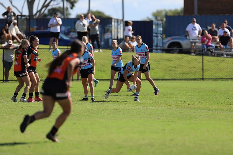 Tarsha Gale Cup Rnd 9 WESTSTIGERS v SHARKS