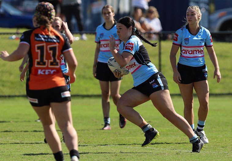 Tarsha Gale Cup Rnd 9 WESTSTIGERS v SHARKS