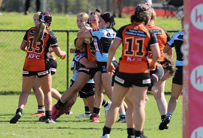 Tarsha Gale Cup Rnd 9 WESTSTIGERS v SHARKS