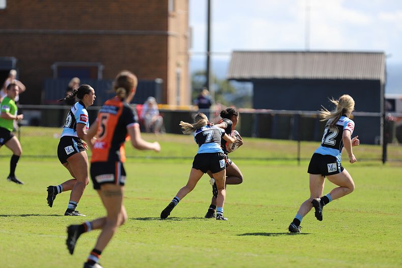Tarsha Gale Cup Rnd 9 WESTSTIGERS v SHARKS
