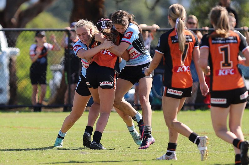 Tarsha Gale Cup Rnd 9 WESTSTIGERS v SHARKS