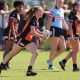 Tarsha gale Cup Rnd 9 Weststigers v Cronulla Sharks (Photo's : Steve Montgomery)