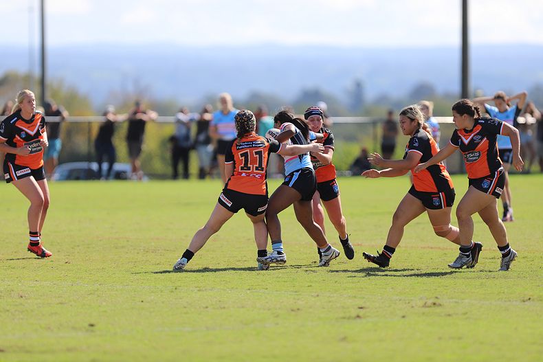 Tarsha Gale Cup Rnd 9 WESTSTIGERS v SHARKS