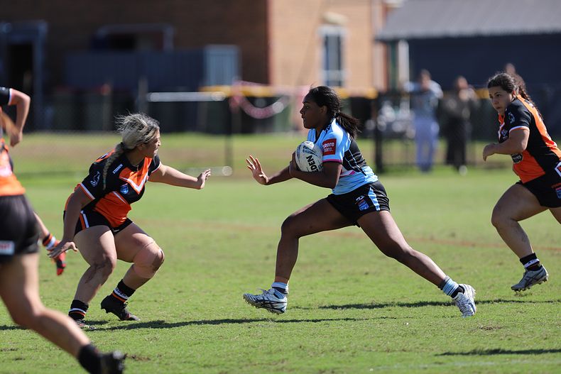 Tarsha Gale Cup Rnd 9 WESTSTIGERS v SHARKS