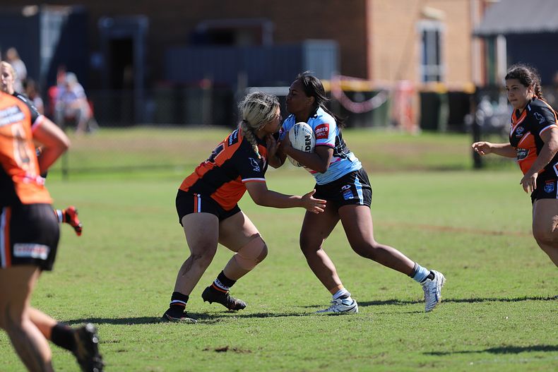 Tarsha Gale Cup Rnd 9 WESTSTIGERS v SHARKS