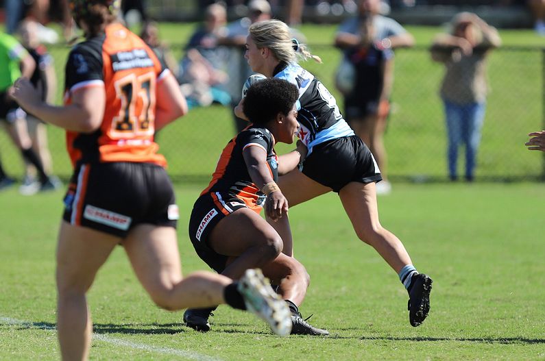 Tarsha Gale Cup Rnd 9 WESTSTIGERS v SHARKS
