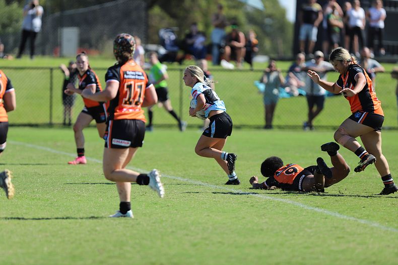 Tarsha Gale Cup Rnd 9 WESTSTIGERS v SHARKS