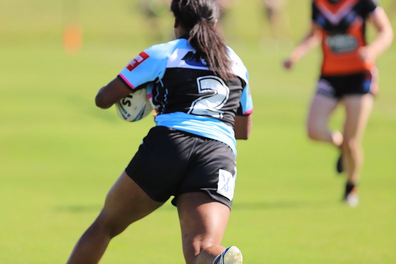Tarsha Gale Cup Rnd 9 WESTSTIGERS v SHARKS