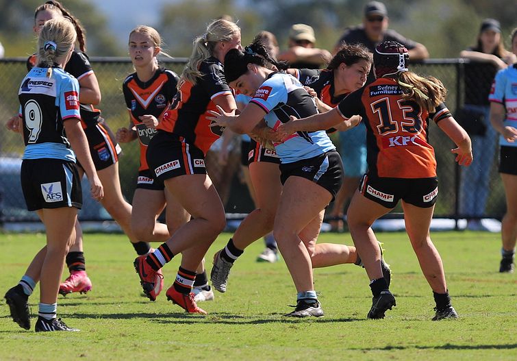 Tarsha Gale Cup Rnd 9 WESTSTIGERS v SHARKS