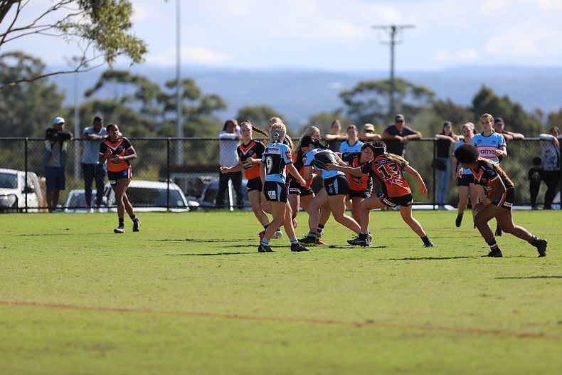 Tarsha Gale Cup Rnd 9 WESTSTIGERS v SHARKS