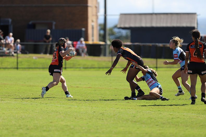 Tarsha Gale Cup Rnd 9 WESTSTIGERS v SHARKS